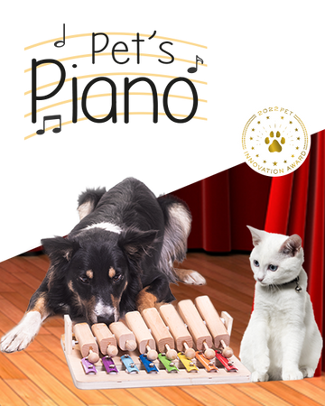 My Intelligent Pets has been awarded the 2022 Pet Innovation Award for our latest creation, "Pet's Piano!"